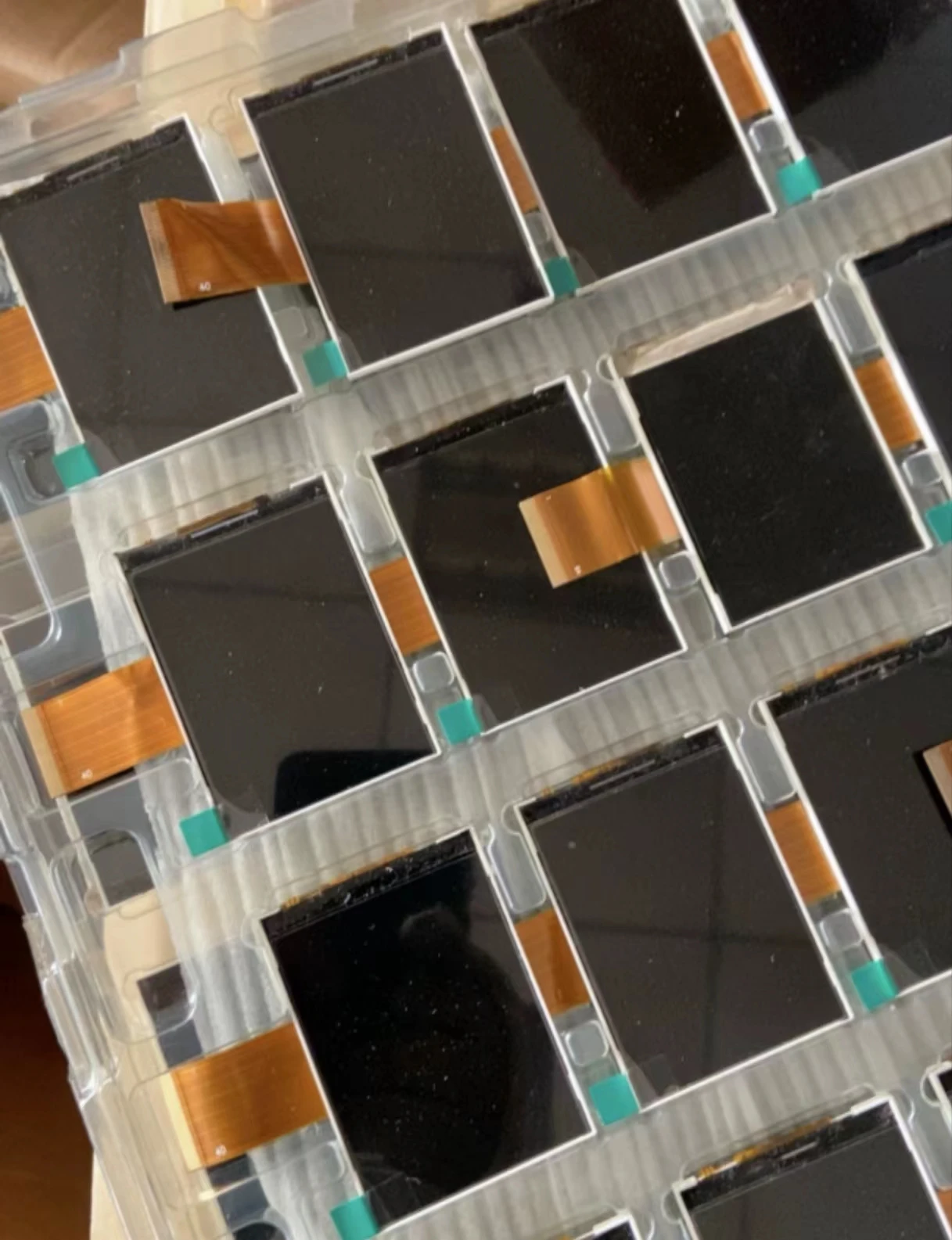 D210 LCD Screen For PAX D210 New Version POS Terminal Spare Parts Original Color LCD inner Screen