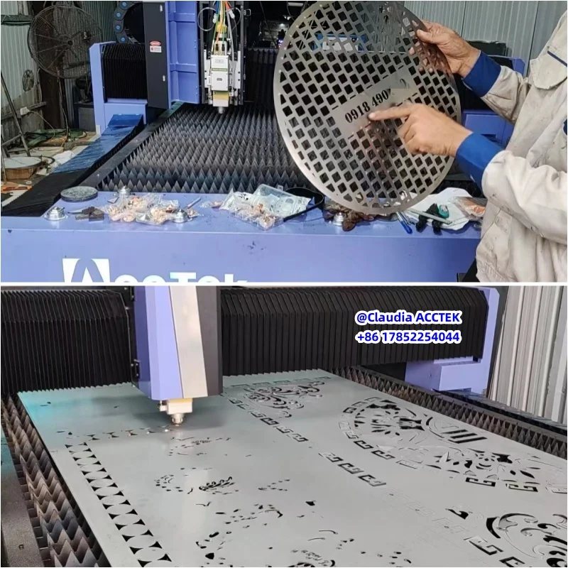 1500W 2000W Open type fiber laser cutting machine for stainless steel at low price