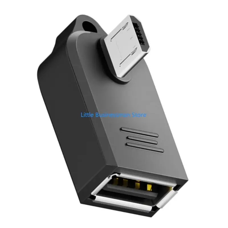 Reliable 5Pin USB To USB OTG Adapter For Seamlessly Devices Connectivity M76A