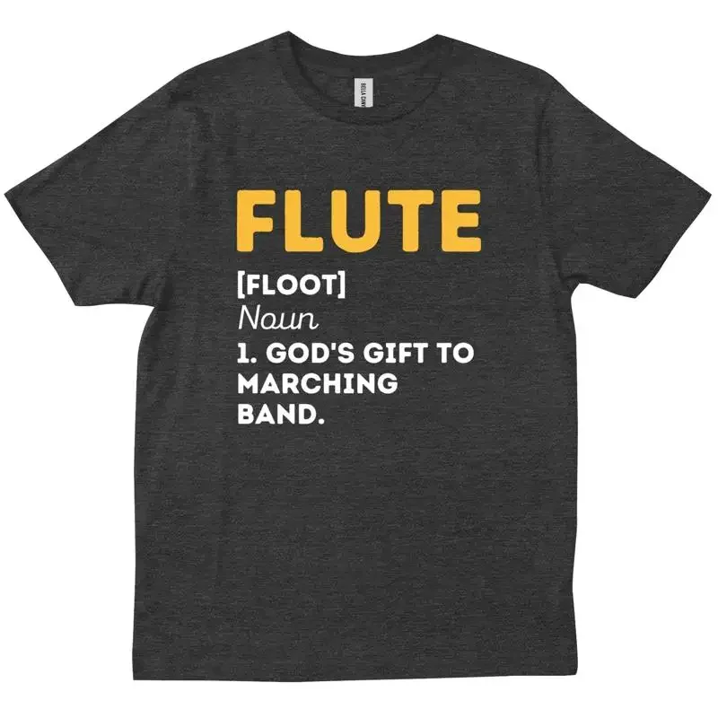 Flute Flutist Funny Definition New Trendy Music Lovers T shirt
