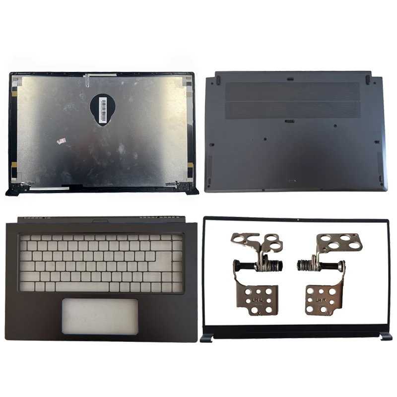 New For MSI PS63 Modern MS-16S1 Rear Lid TOP Case Laptop LCD Back Cover/LCD Bezel Cover/Palmrest Cover/ /Hinges