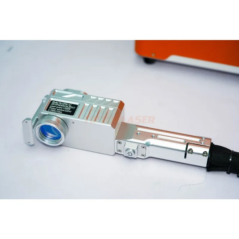 50w 100w 200w Backpack Pulse     Cleaning Machine  for Rust Paint Oil     Metal Mill Scale off Steel Oxide Coating