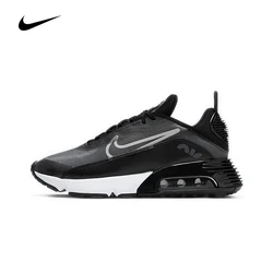 Nike-Air Max 2090 chaussures de course pour hommes, originales, chaussures de sport coordonnantes, baskets noires respirantes CW7306-001