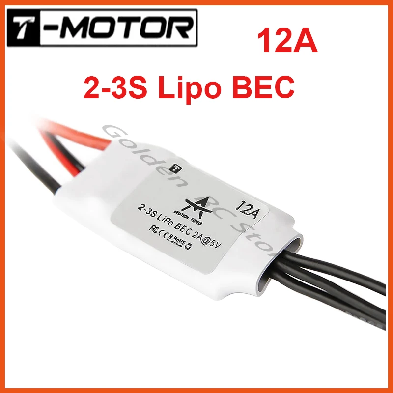 

T-Motor AT12A 2-3S бесщеточный ESC поддерживает DSHOT Oneshot42 OneShot125 Мультикоптер