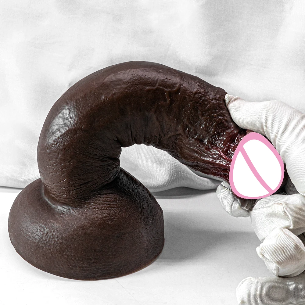 Huge Soft Dildo  Artificial Penis  Silicone Strong Suction Cup Vagina Anal Female Masturbator Sex Toy for Women Men Adults 18