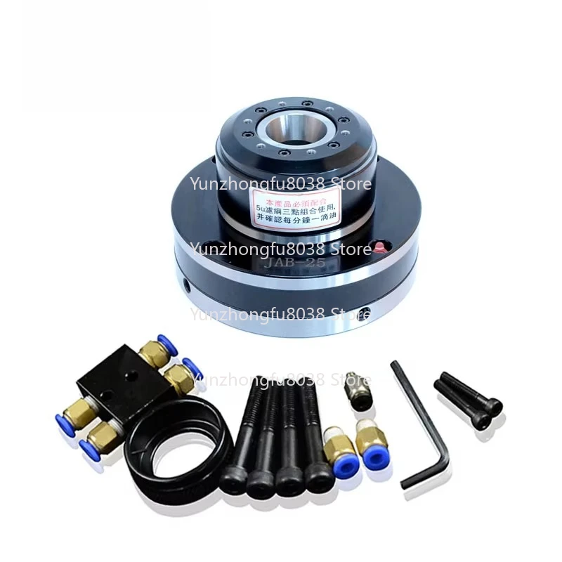 

JAB-15 JAB-25 JAB-40 Патрон JAB Пневматический пневматический патрон Пневматический токарный станок с числовым программным управлением Воздушный патрон