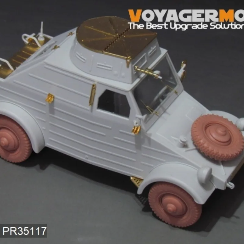 

Модель Voyager PE351316A, немецкий комплект обновления Pkw.K1 времен Второй мировой войны, тип 823 (для MENG VS-017) (без колес) (без бака)