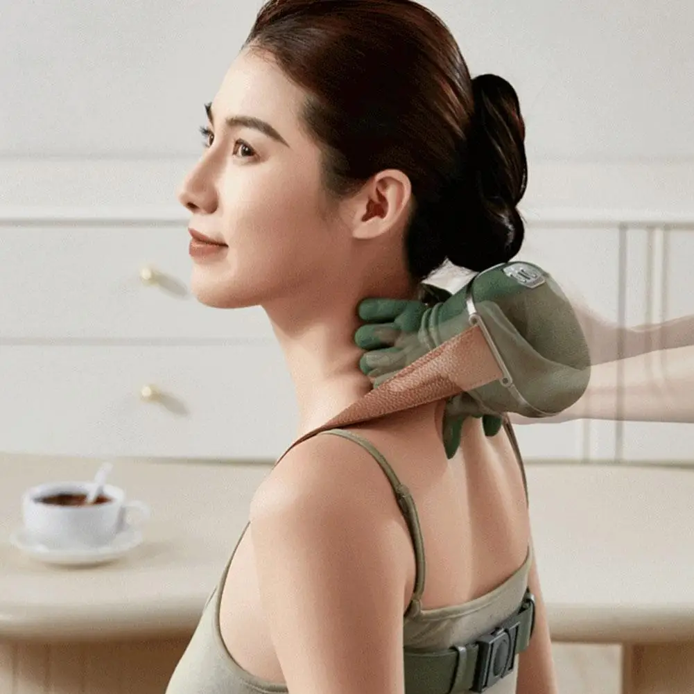 Shoulder and Neck Massager Bionic Kneading Technology Simulates Manual Massage Deeply Relaxing Relieving Fatigue Stiffness