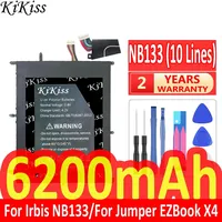 6200mAh Battery 0154200P HW-3487265 31152200P NV-2874180-2S For Irbis NB133 NB131 For Jumper EZBook X4 For BBEN N14W TH140A AK14