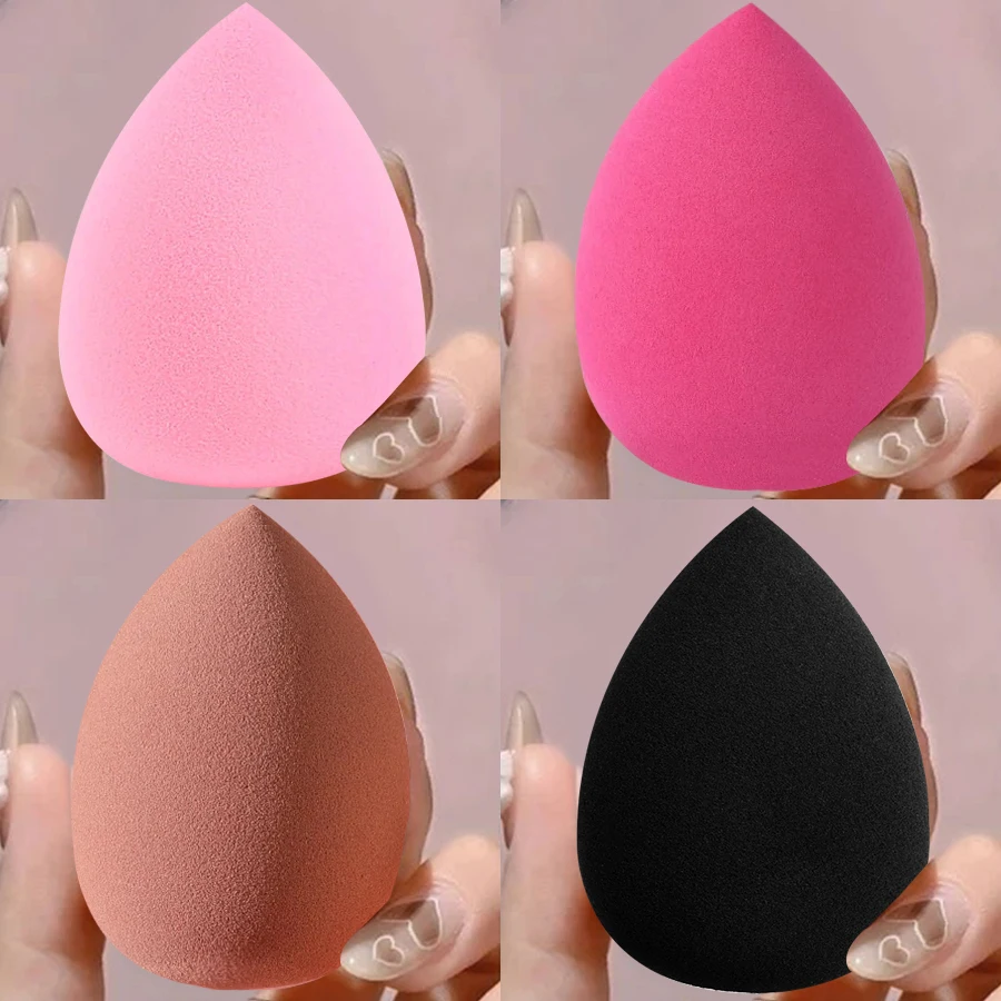 12pcs Makeup Sponge Blender Beauty Egg Soft Cosmetic Powder Puff Foundation Sponges Puff Women Make Up Accessories Beauty Tools