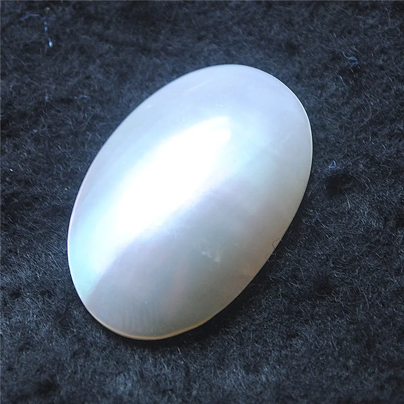 1PC Natural Saltwater Shell Cabochons Oval Shape No Hole 20X30MM 19X29MM DIY Jewelry Finding Good For Janpan Market