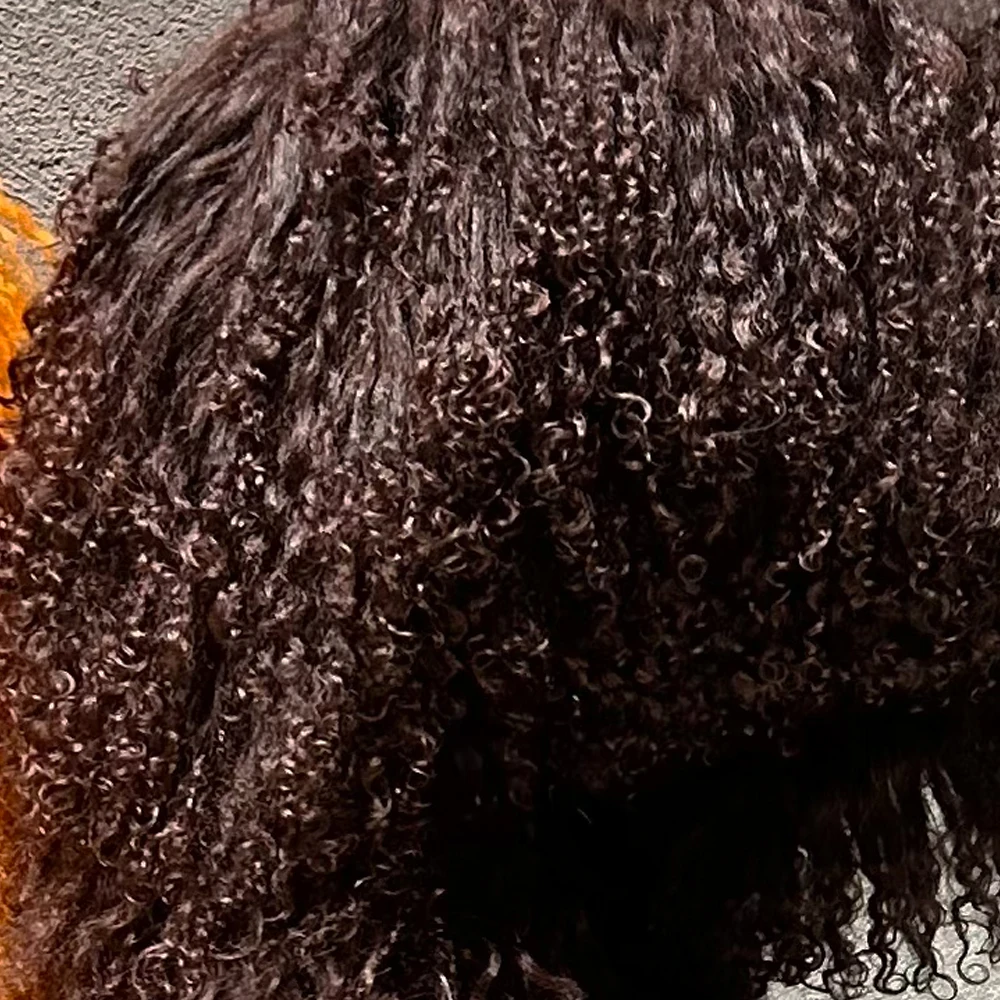 معطف فرو منغولي بني مقصوص من قماش فرو الأغنام الحقيقي 2024 معاطف شتوية قصيرة من فراء المنغوليا