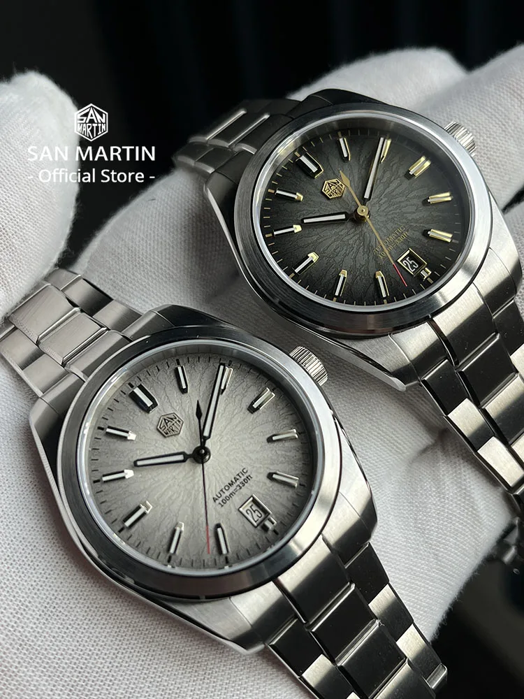 San martin 36/39/42mm sn0144 jianzhan dial gaada relógio miyota
