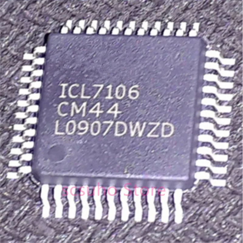 

10PCS/lot ICL7106CM44 QFP-44 ICL7106CM ICL7106