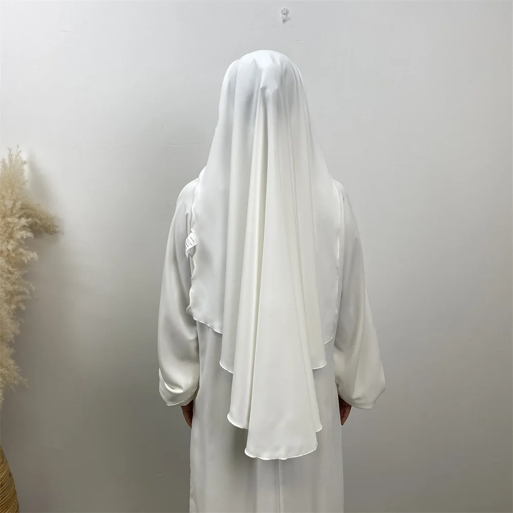 

Muslim Women Hijab Dubai Abaya Turkey Khimar Islamic Veil Hijabs Eid Djellaba Prayer Scarf Niqab Amira Head Wrap Nikab Headscarf