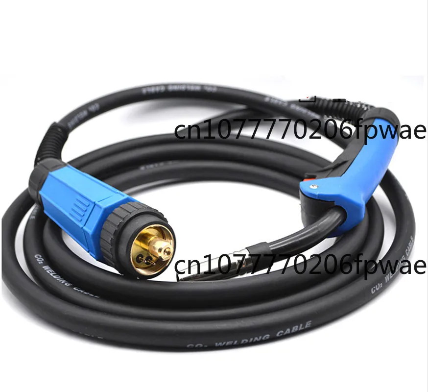 1Pcs 24KD 36KD 15AK MIG Welding Gun-Torch  with 3/5 Meter Length Lead Electric Welder Torch Stinger Parts