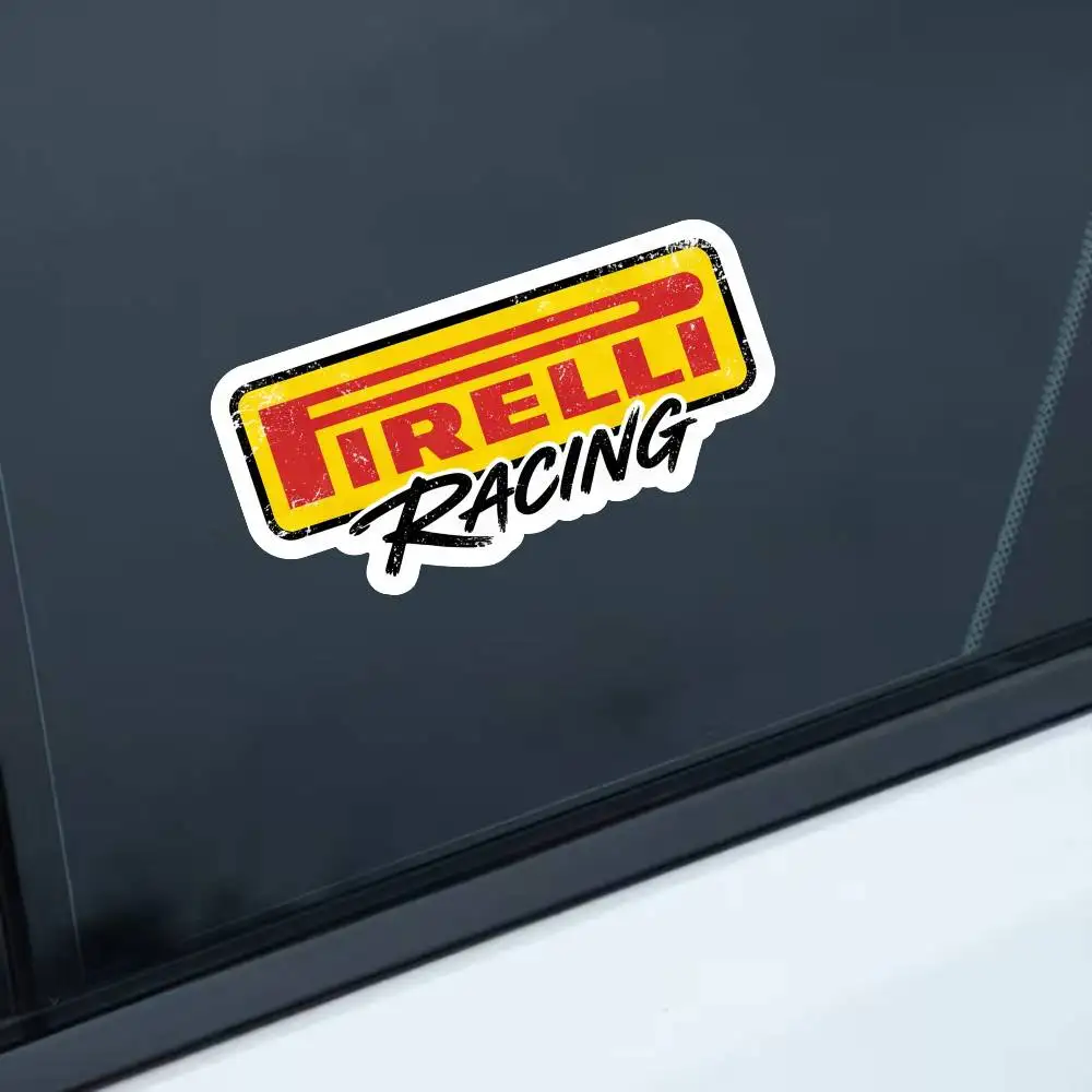 

Водонепроницаемые наклейки PIRELLI для украшения автомобильных окон, мотоциклов и компьютеров.