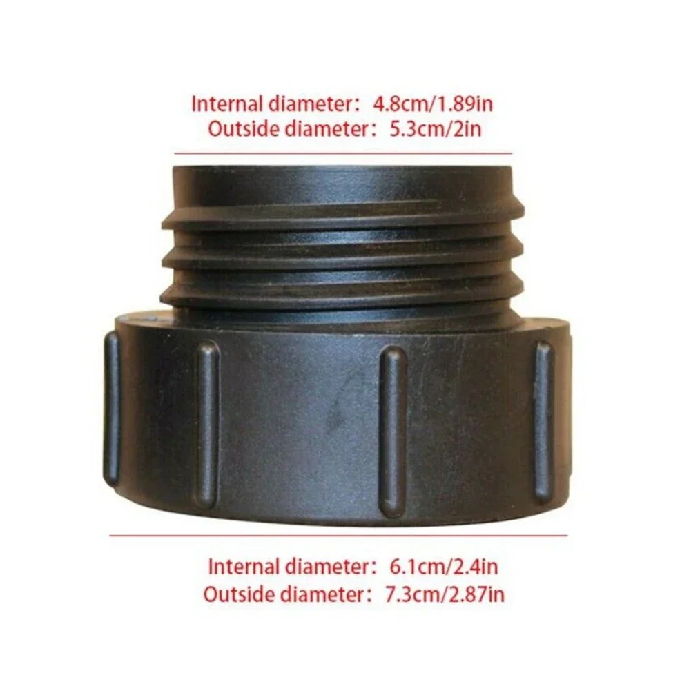 IBC Adapter S60x6 Tank Outlet Connection2in Fine Thread To Coarse Thread Tank Outlet Connector 60*46mm Garden Power Tool Parts