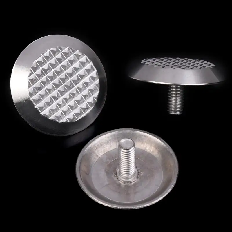 10Pcs Tactile Nail 304 Stainless Steel Antislip Road Markers For Sidewalk Subways Airport Outdoor Safety
