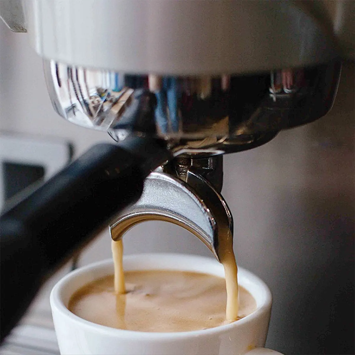 

58Mm Stainless Steel Coffee Machine Bottomless Filter Holder Portafilter for E61 Expobar Double Mouth