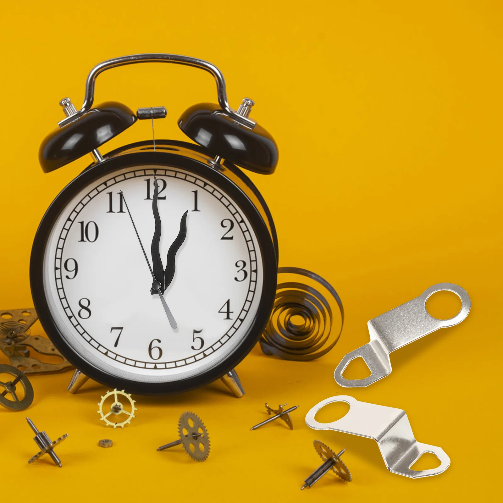 

10Pcs Durable Iron Clock Hook Mechanism Hanger for Wall Clocks Easy Installation Repair Kit Clock Replacement Insert