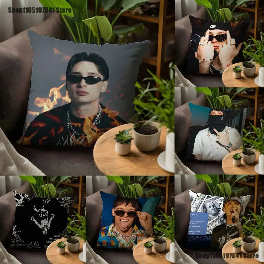 

G-Gervonta Peso P-PlumaS Pillow Case For Sofa Decor Car Office Room Printing Cushion Cover Decorations and Protector