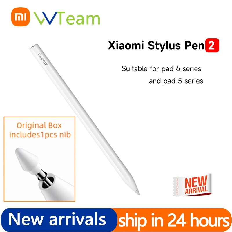 Origina Xiaomi Stylus Pen 2 For Xiaomi Pad 6 Tablet Smart Pen Sampling Rate Magnetic Pen Fully Charged For Mi Pad 5 Pro