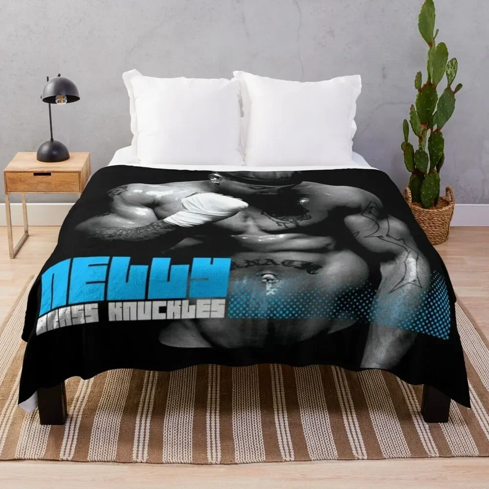 

Nelly brass knuckles Throw Blanket Quilt Sofa Throw Thins Giant Sofa Blankets Bed Fashionable Plaid Blankets
