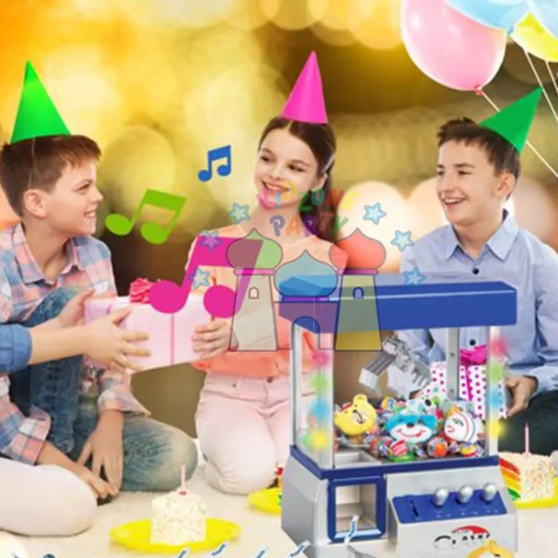 STLF التجارية الإلكترونية الصغيرة ممر لعبة مخلب آلة 1 سنة الضمان مفتاح ماستر بيع موزع للأطفال لعبة الحلوى Gra #4