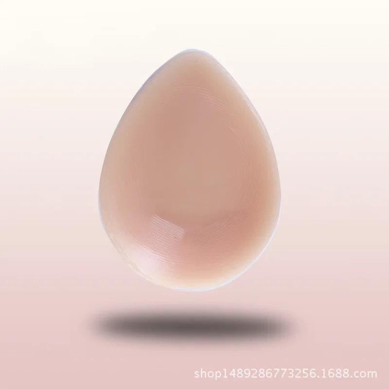 Specially for factory direct selling water drop type postoperative breast implant fake breast silicone breast patch insert fake