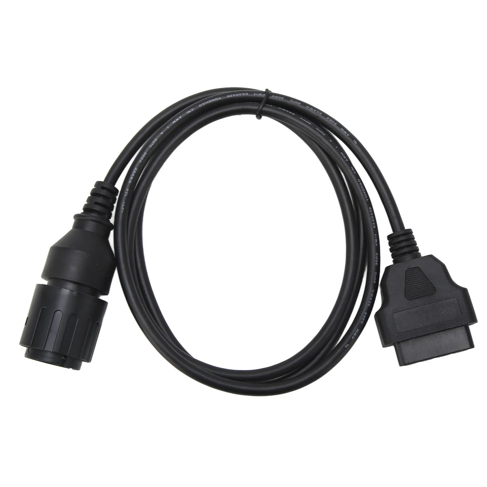 

Motorcycle 10 Pin to 16 Pin OBD2 Adapter Extension Cable Diagnostic Coding Tool Replacement for F650 for ICOM D