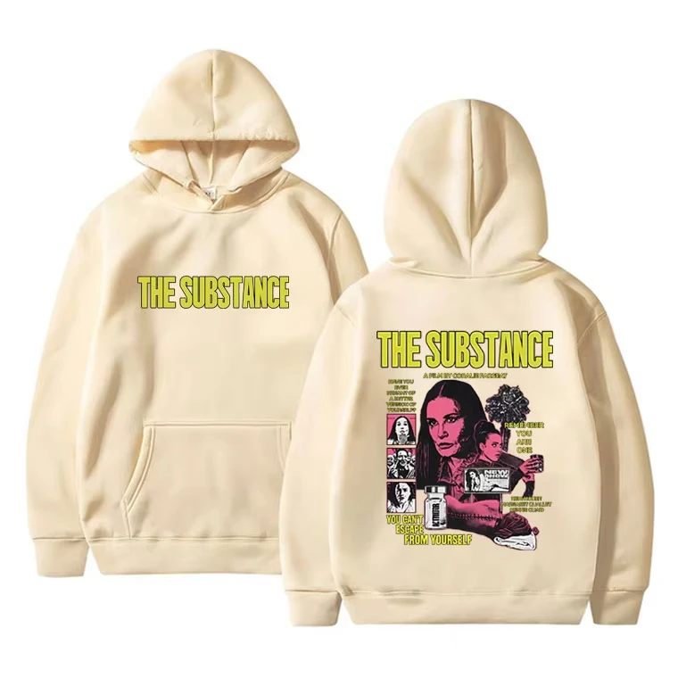 فيلم رعب المادة مزدوجة الوجهين طباعة هوديي الرجال النساء عادية القطن الخريف الشتاء البلوفرات للجنسين هوديس خمر