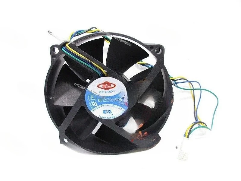 

1PC TOPMOTOR DF129225BM 12V 0.30A 9CM 4-wire cooling fan #