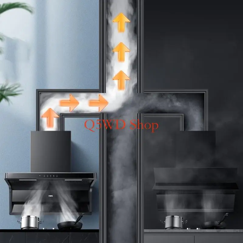 Q5WD 50mm 12W Exhaust Fan Home Inline Pipe Duct Fan Bathroom Extractor Ventilation