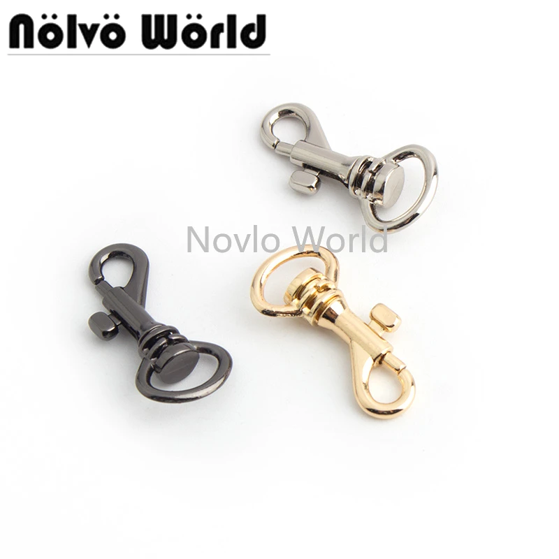 20-100pcs 4 colors 33x11mm swivel clasp for purse keychain accessories swivel hook for bag