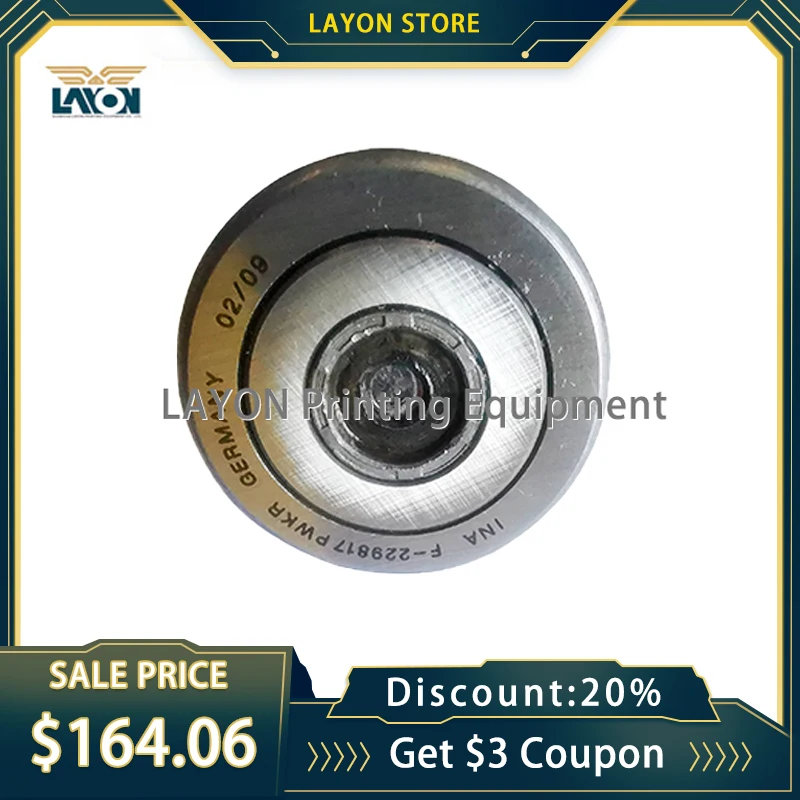 LAYON 5PCS fast shipping high quality bearing C6.011.121 for offset press F229817 CD102