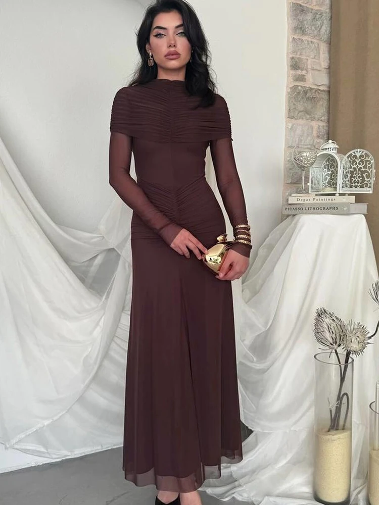 

JULISSA MO Irregular Long Sleeve Mini Dress Women Turn-down Collar Single Breasted Dress Winter Skinny Elegant Party Club Dress