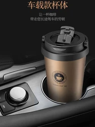 Water Bottle Vacuum Mini Gym Thermos Mug Heat Preservation Mug Stainless Steel Thermal Travel Coffee Cup For The Car