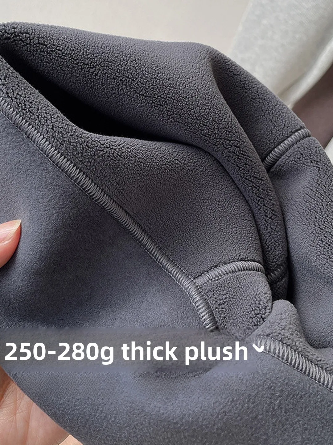 Pantaloni da yoga da donna a vita alta foderati in fce Sl pantaloni lunghi caldi e dimagranti con fantasia in pelle di arca per l'autunno inverno