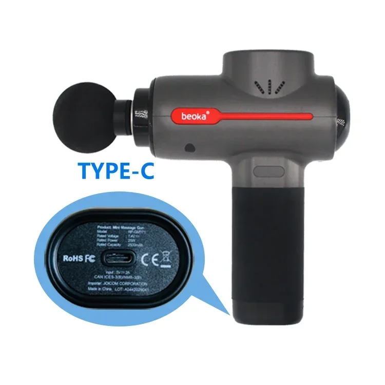 Beoka DMS M2 wholesale professional electric impulse percussion body deep tissue muscle heated massage gun professional M2 view 6