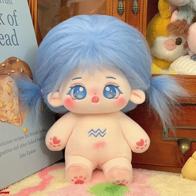 20CM Kawaii Peluche Bambola di cotone Idol Farcito Super Star Figure Bambole Dodici Costellazioni Bambola