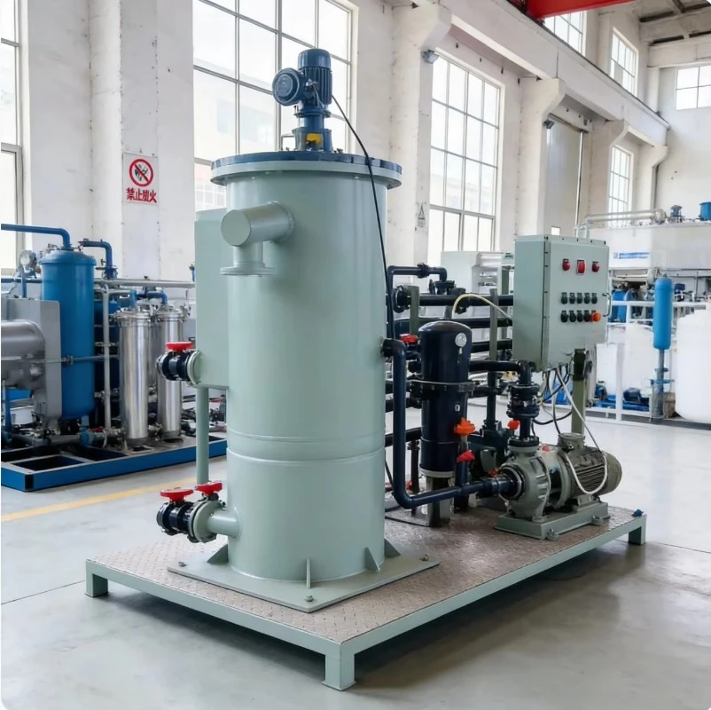 Brator Oily Waters Oil Water Separator Machine DAF PLC Core Components 316L Stainless Steel 5m/h ExdllBT4 Explosion-proof 1 Year