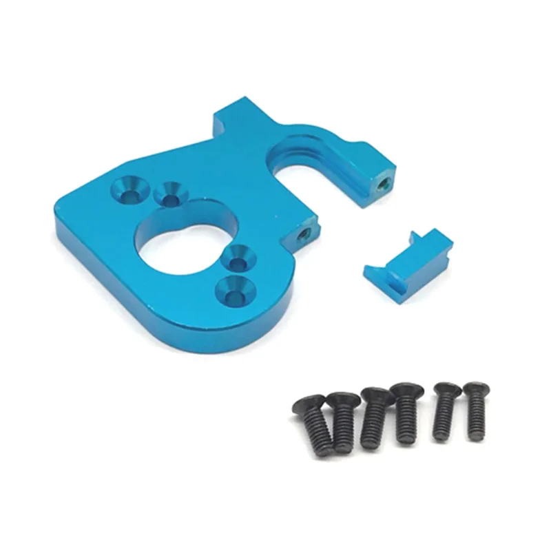 Support de moteur de voiture RC, accessoires de remplacement pour WLtoys 144001 1/14 versiRC, pièces de voiture, bleu