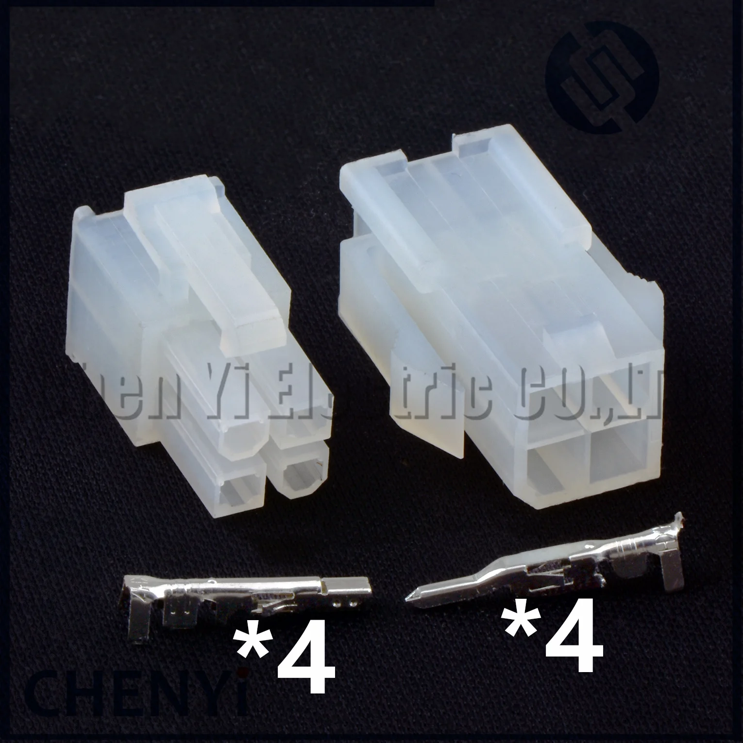 

5 шт. 4-контактный автомобильный электронный разъем жгута проводов, розетка 5557-4R 5559-4P «папа» или «мама» с контактами