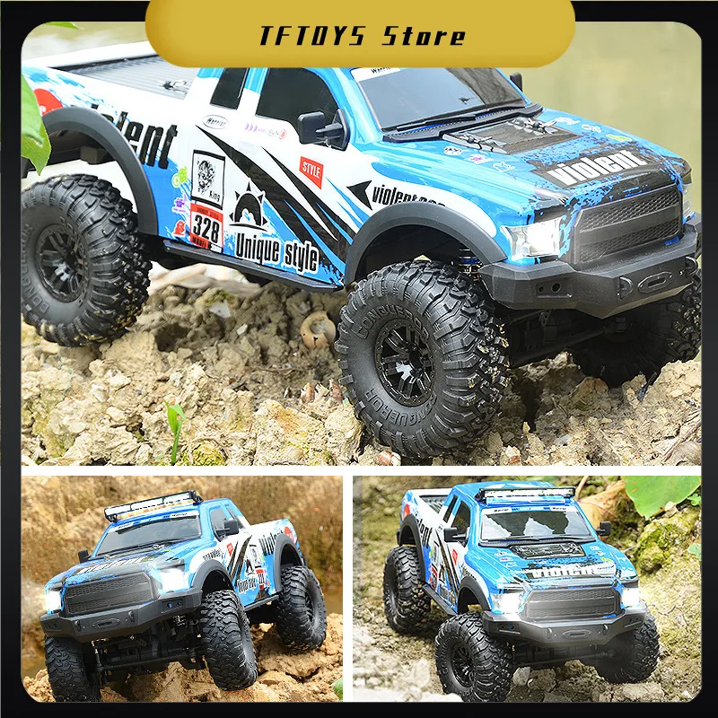 

Внедорожный альпинистский автомобиль с дистанционным управлением, полномасштабный 4WD 2,4G, перезаряжаемый радиоуправляемый автомобиль, игрушка для развлечений и соревнований