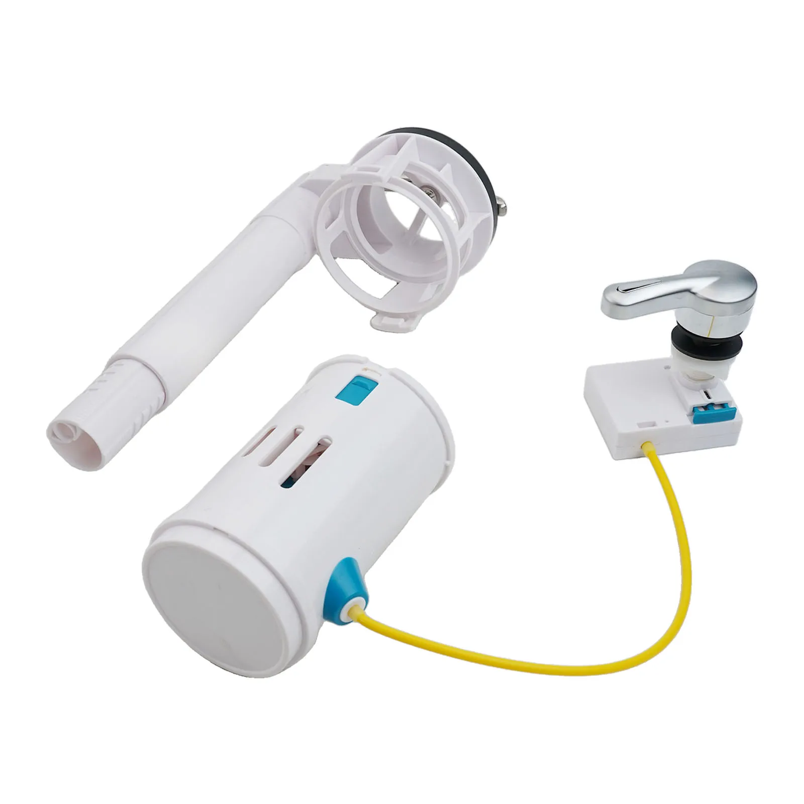 Control Dual Flush Valve Parts Plastic Bathroom Accessories Drain Valve Front Wrench Overflow Lever Toilet Tank