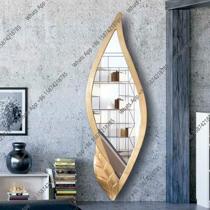 X Art Decorative Mirror Shaped Mirror Wall Decoration Creative Designer Fashion Advanced New