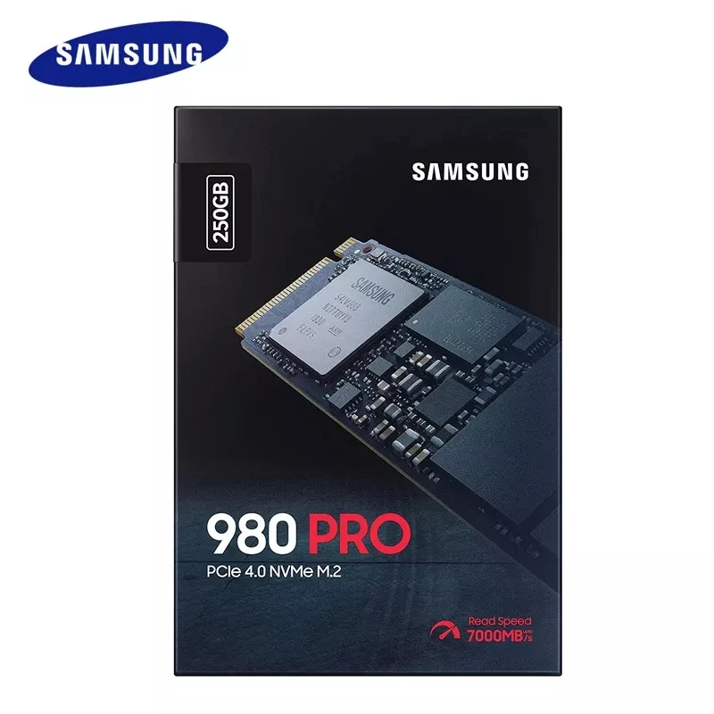 Imagem -05 - Samsung-ssd 980 Pro Solid State Drive 500gb tb 2tb Pcie 4.0 M.2 Nvme até 7000 Mbps para Computador Desktop Jogo de Escritório Novo Produto