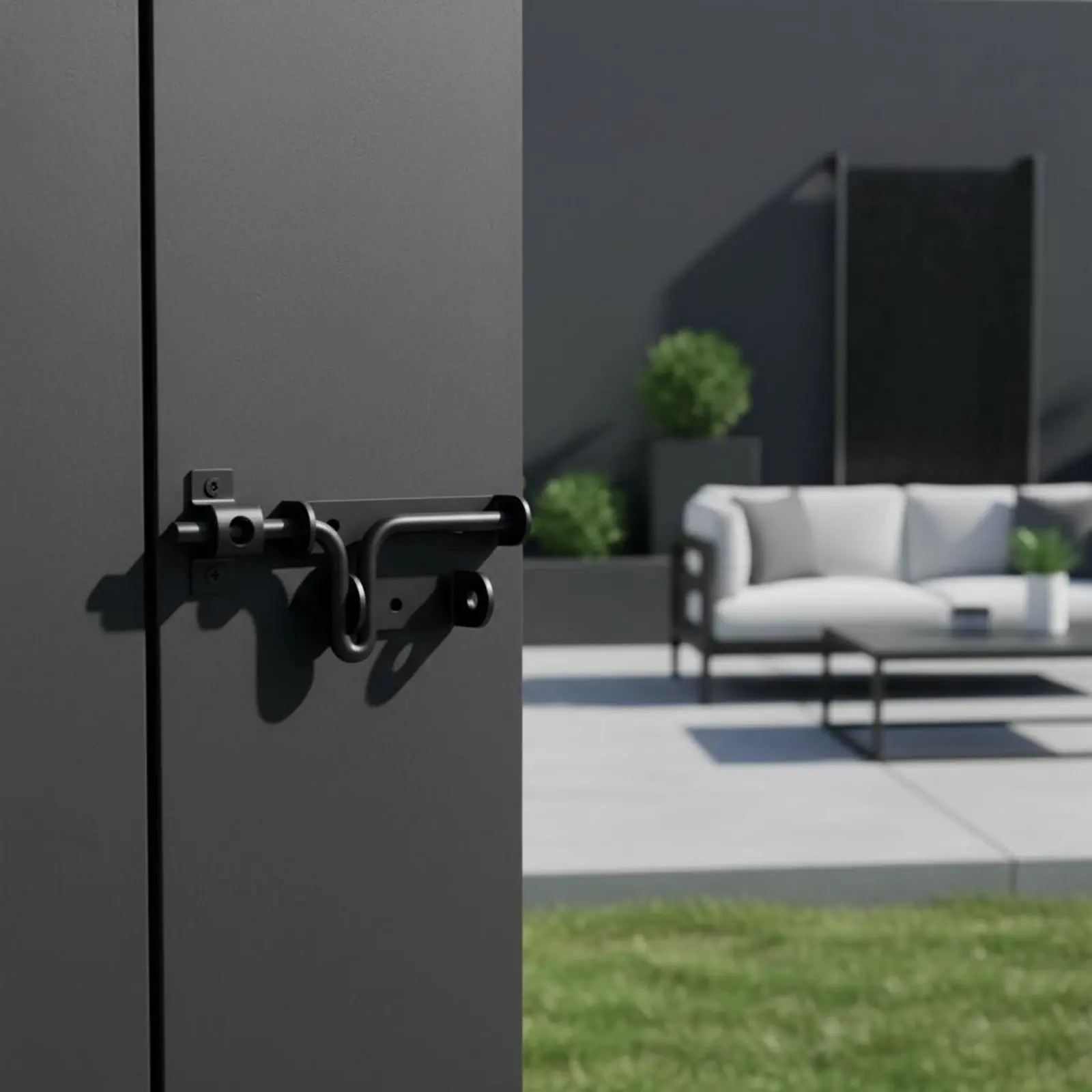 

Fence Bolt Latch Easy to Install Home Hardware for Outdoor