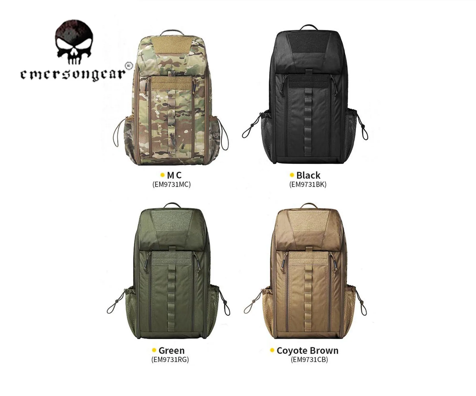 Emersongear Angel Multi-Function Medical Backpack Tactical 30L Medicine Shoulder Bag Breathable Camping Hiking Bag